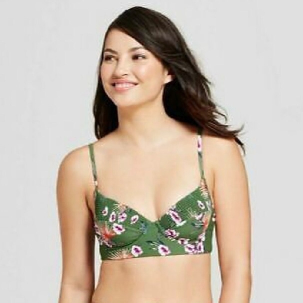 Tori Praver Swimwear Seafoam Bikini Top